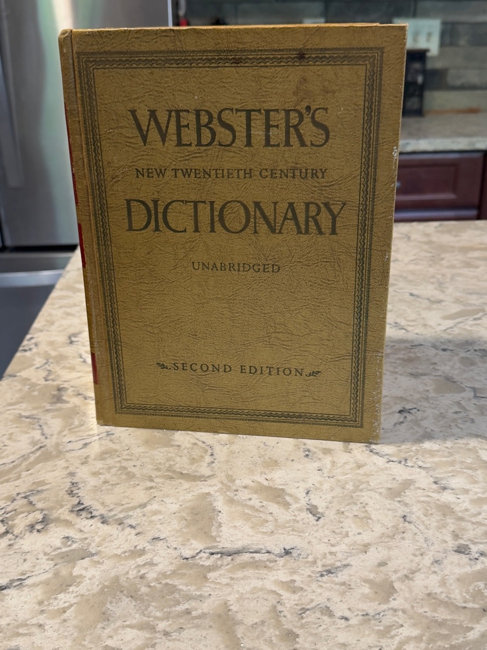Vintage 1967 Webster dictionary second edition